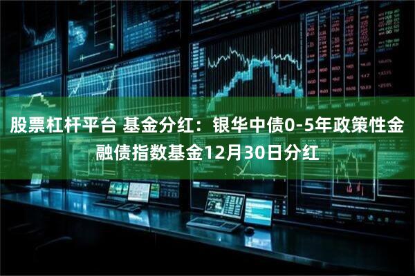 股票杠杆平台 基金分红：银华中债0-5年政策性金融债指数基金12月30日分红